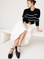 RUCHED BALLET FLAT