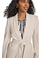 Women's Novelty Tie Waist Suit Separate Jacket