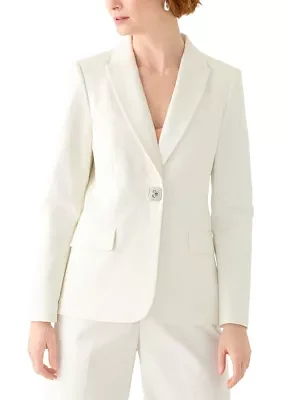 Women's One Button Suit Separate Jacket