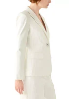 Women's One Button Suit Separate Jacket