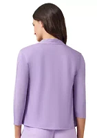 Women's Self-Edge A-Line Cardigan