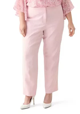 Plus Elastic Back Trousers