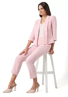 Women's 3/4 Sleeve Shawl Collar Blazer