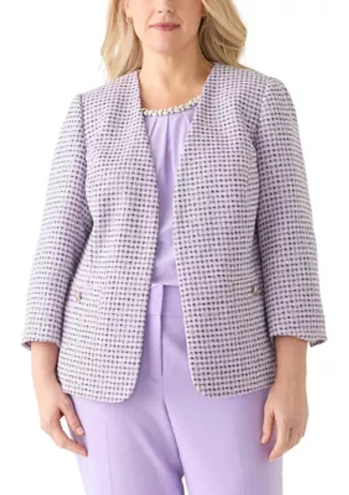 Plus Open Jacket