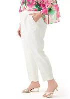 Plus Linen Pants