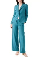 Women's Crepe One Button Jacket