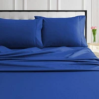 Tribeca Living 1000 Thread Count Egyptian Cotton Sateen Extra Deep Pocket Sheet Set