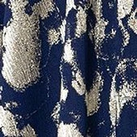 Women's Long Sleeve Floral Print Belted Gown