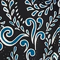 Women's Printed Dress with Solid Jacket