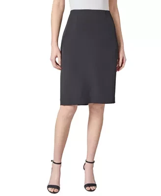 Women's Stretch Crepe Slim Skirt