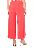 Women's Cropped Wide Leg Pants