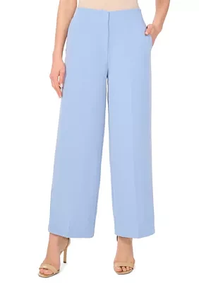 Women's Solid Satin Pants