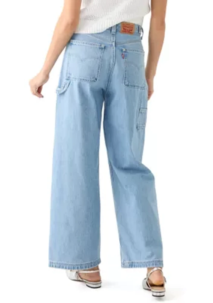 Women's Cinched Baggy Carpenter Jeans