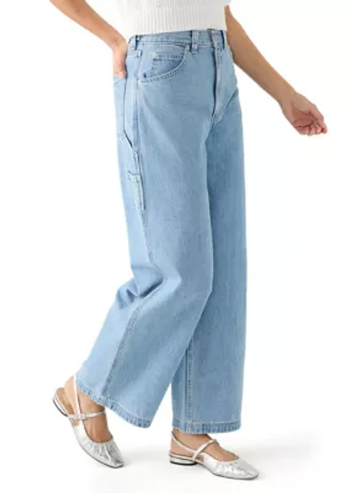 Women's Cinched Baggy Carpenter Jeans