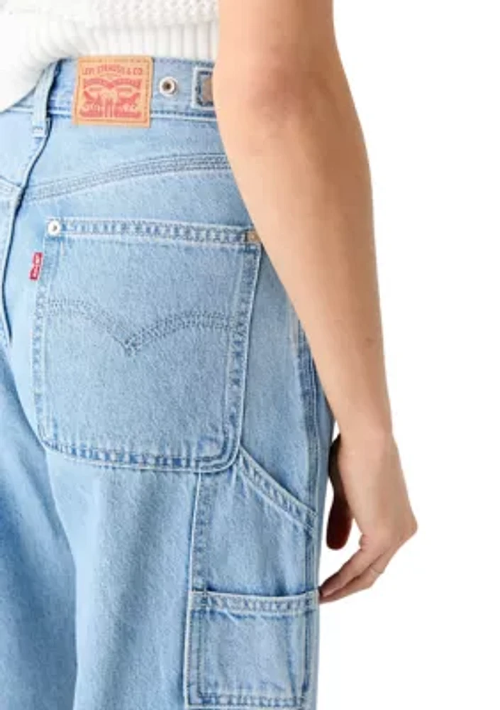 Women's Cinched Baggy Carpenter Jeans