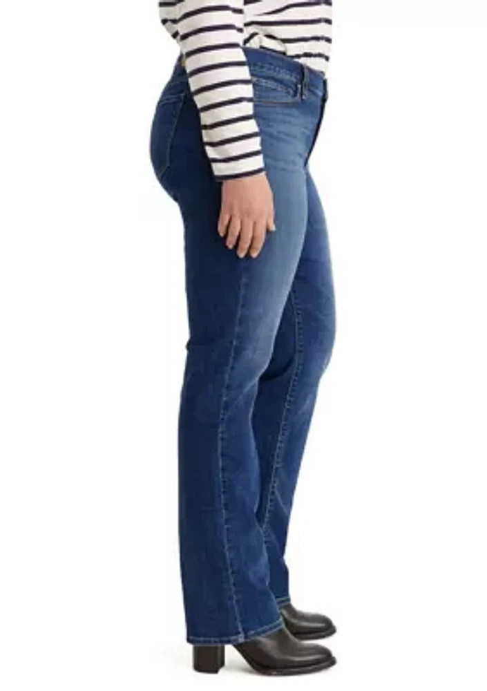 Plus 414 Classic Straight Jeans