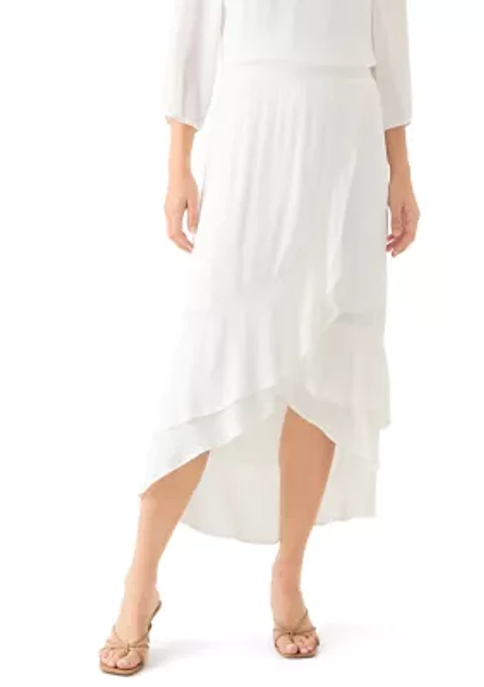 Women's Ruffle Maxi Skirt