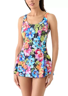 Botanic Garden Princess Seam Swim Dress