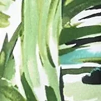 Fronds with Flair Faux Skirtini Swimdress