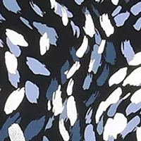 Plus Brushstroke Princess Seam Swim Dress
