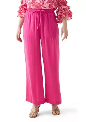 Women's Pull On Satin Pants