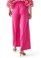 Women's Pull On Satin Pants