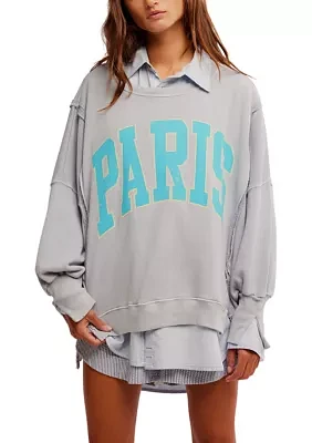 We The Free Graphic Camden Pullover Sweatshirt