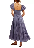 Sundrenched Short Sleeve Maxi Dress