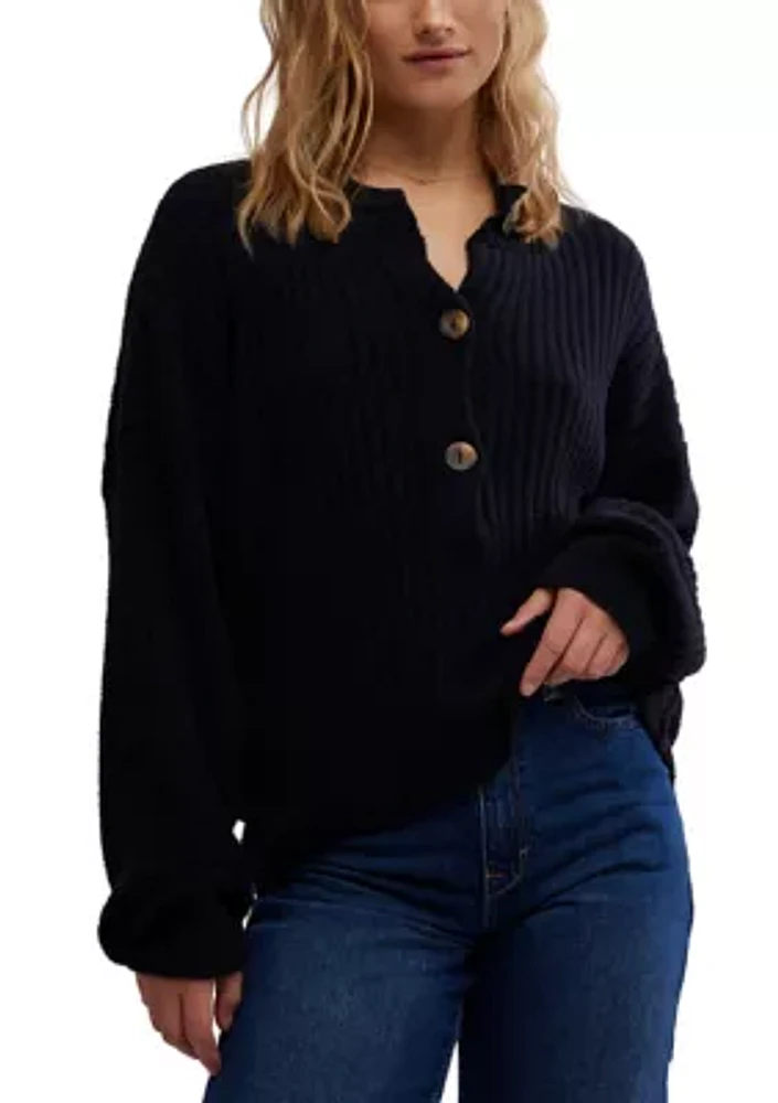Cocoa Henley Sweater