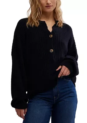 Cocoa Henley Sweater