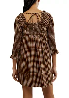 Star Dip Mini Dress