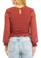 Women's Smocked Top