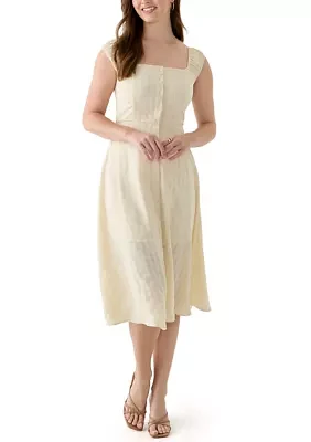 Women's A-Line Midi Dress