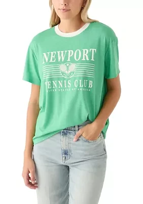 Women's Newport Tennis Club Graphic T-Shirt