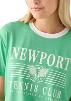 Women's Newport Tennis Club Graphic T-Shirt