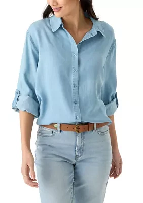 Women's Long Sleeve Tunic Top