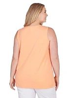 Plus Scoop Neck Tank