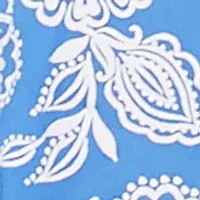 Plus Jacobean Paisley Puff Print Top