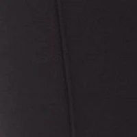 Plus Solid Seamed Ponte Pants