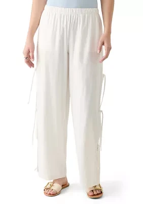 Women's Bow Ties Pull On Pants