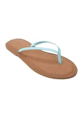 Leather Flip Flops