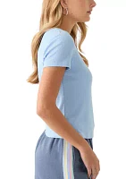 Women's Ribbed Knit Top