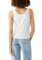 Women's Pointelle Tank Top