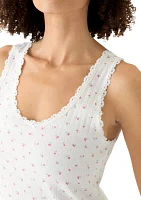 Women's Pointelle Tank Top