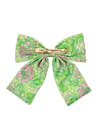 Lime Feeling Good Large Barrette Bow