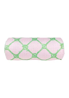 Bolster Pillow, Butterfly Trellis