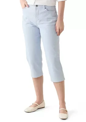Women's Amanda Capri Pants with Side Slit
