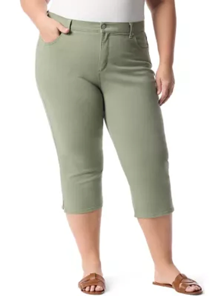 Plus Amanda Capri Pants