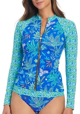 Desert Bloom Long Sleeve Rashguard