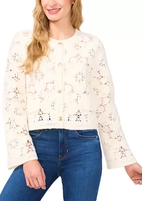 Women's Crochet Cardigan